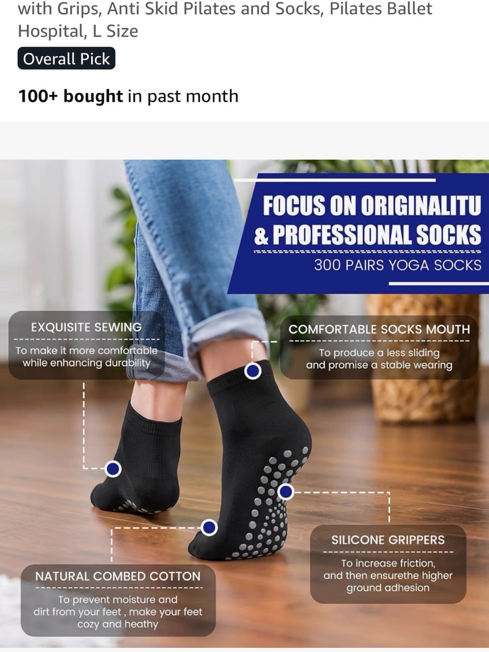 Black Non-Slip Athletic Grip Socks - Low Cut